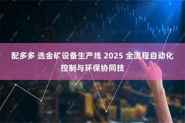 配多多 选金矿设备生产线 2025 全流程自动化控制与环保协同技